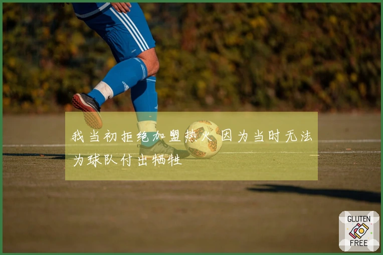 我当初拒绝加盟热火 因为当时无法为球队付出牺牲